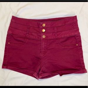 High-waited shorts